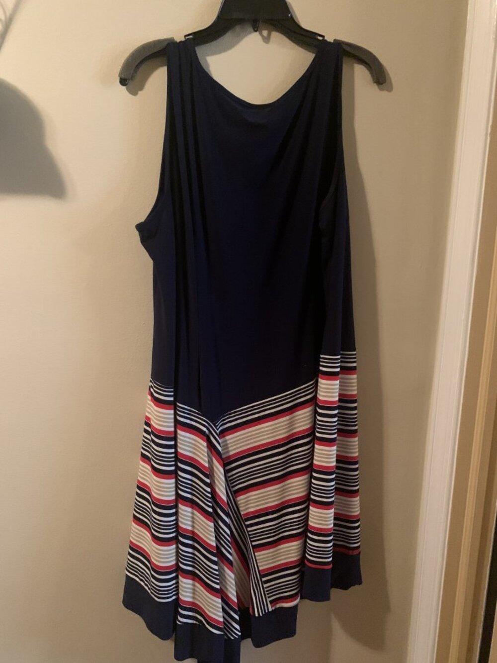 Navy blue dress